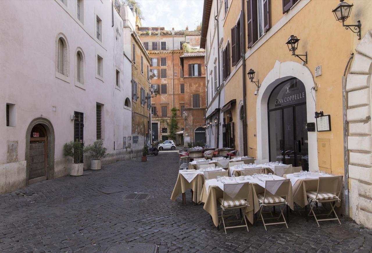 Cozy Apartment In Via Degli Spagnoli - FromhometoRom Eksteriør billede